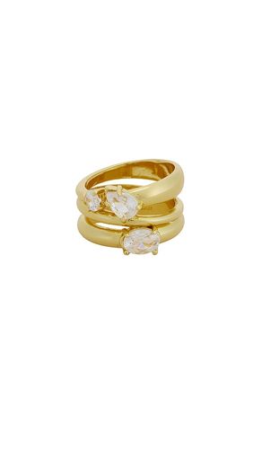 LOT DE BAGUES ANGELA en . Taille 6. Also en 7, 8 - BaubleBar - Modalova