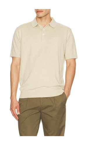 Muston Linen Blend Knitted Polo en . Taille L. Also en S, XL/1X - Barbour - Modalova