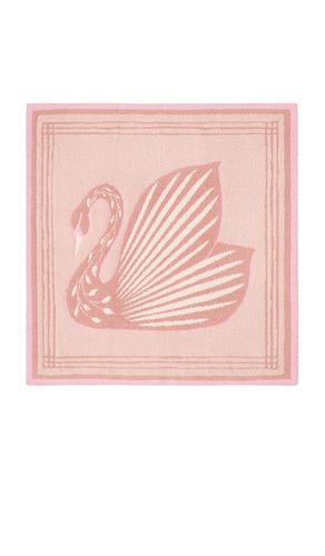 Kids Cozychic Swan Receiving Blanket 30x30 en - Barefoot Dreams - Modalova