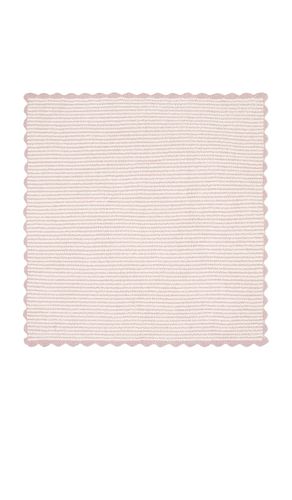 Kids Cozychic Stripe Scallop Receiving Blanket 30x30 en - Barefoot Dreams - Modalova