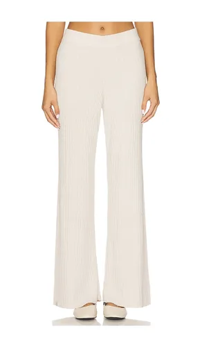 PANTALON LARGE CÔTELÉ LUREX CCUL CCUL LUREX RIB WIDE LEG PANT en . Taille M. Also en XL - Barefoot Dreams - Modalova
