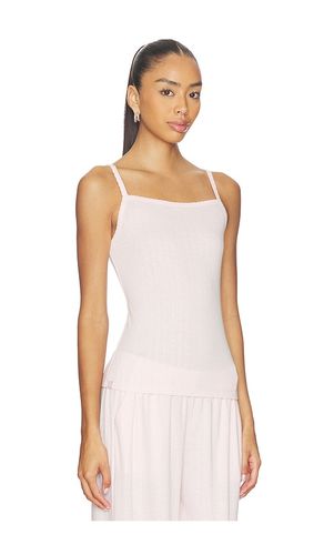 CARACO POINTELLE RIB TANK WITH SCALLOP TRIM en . Taille L. Also en M, XL - Barefoot Dreams - Modalova
