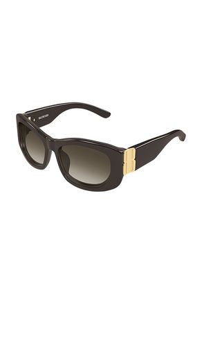 LUNETTES DE SOLEIL RECTANGULAR en - Balenciaga - Modalova