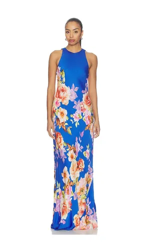 ROBE MAXI CREW NECK BIAS MAXI DRESS en . Taille XS. Also en S, M, XL - HEMANT AND NANDITA - Modalova
