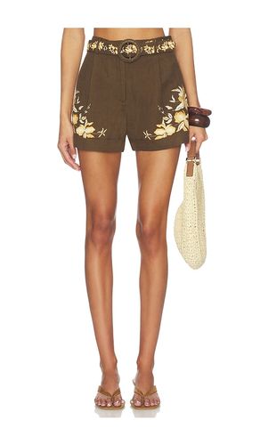 Shorts With Buckle Belt en . Taille S. Also en M, L, XL - HEMANT AND NANDITA - Modalova