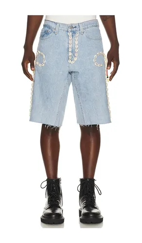 Cowrie Shell Denim Shorts in . Size 30. Also in 32, 34 - Barriers Worldwide - Modalova