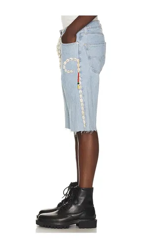 Cowrie Shell Denim Shorts in . Size 30. Also in 32, 34 - Barriers Worldwide - Modalova