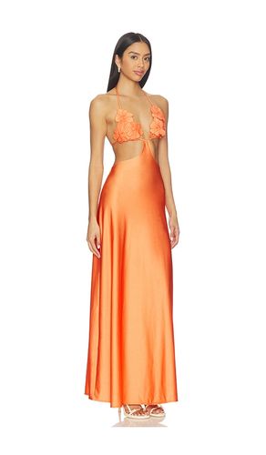ROBE MAXI OCHRE en . Taille L. Also en M, S, XS - BOAMAR - Modalova