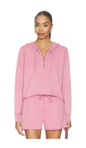 Half Zip Crop Hoodie en . Taille M. Also en S, XS - Bobi - Modalova