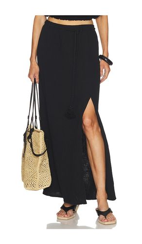 JUPE MAXI AVEC CEINTURE BELTED MAXI SKIRT en . Taille L. Also en M, S - Bobi - Modalova