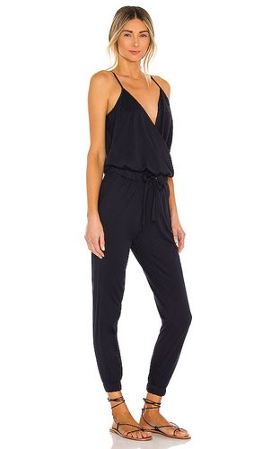 Supreme Jersey Tied Waist V Neck Jumpsuit in . Size L. Also in M, S - Bobi - Modalova