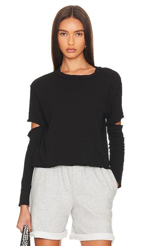 Elbow Cut Long Sleeve Top en . Taille L. Also en M, S, XL, XS - Bobi - Modalova