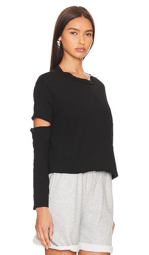 Elbow Cut Long Sleeve Top en . Taille XS. Also en S, M, L, XL - Bobi - Modalova