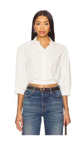 Puff Sleeve Cropped Top en . Taille S. Also en M, L, XL - Bobi - Modalova