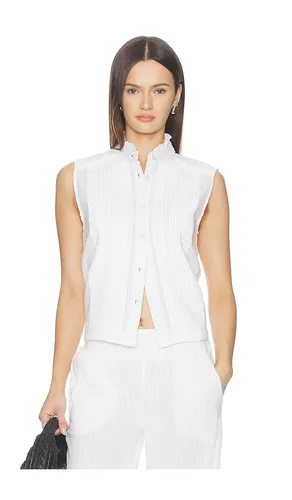 Pintuck Sleeveless Top en . Taille M. Also en S, XS - Bobi - Modalova