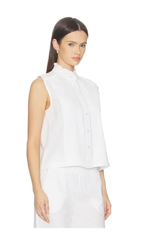 Pintuck Sleeveless Top en . Taille M. Also en S, XS - Bobi - Modalova
