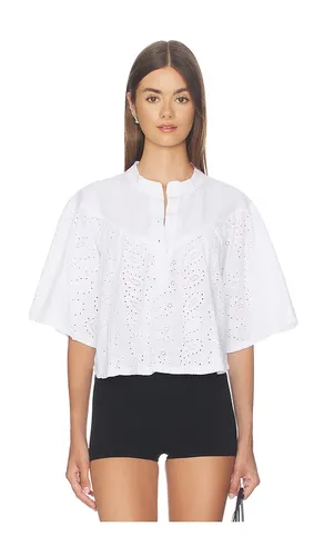 T-SHIRT TUNISIEN BOHÈME FAYE en . Taille L. Also en M, S, XL, XS - Bobi - Modalova