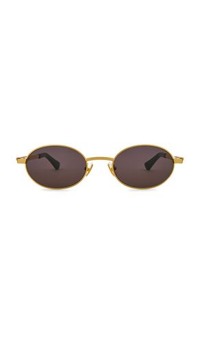 Oval Sunglasses in - Bottega Veneta - Modalova