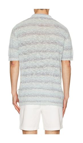 Marine Textured Knit Polo en . Taille M. Also en L, XL/1X - Bound - Modalova