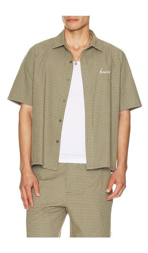 Gingham Cropped Shirt in . Size L. Also in M, S, XL/1X - Bound - Modalova