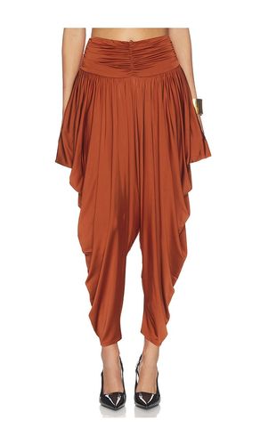 PANTALON PLEATED FLUID JERSEY SHINY en . Taille L. Also en S - BALMAIN - Modalova