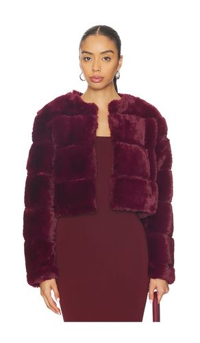 MANTEAU CROPPED IMITATION FOURRURE en . Taille M. Also en L - BLANKNYC - Modalova