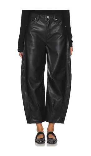 Barrel Leg Faux Leather Pant in . Size 26, 27, 28, 29, 30 - BLANKNYC - Modalova