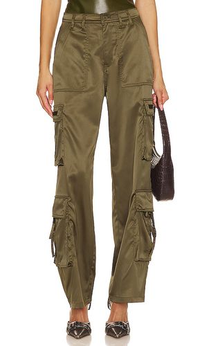 PANTALON CARGO EN SATIN FRANKLIN in . Size 28 - BLANKNYC - Modalova