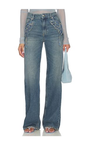 Scallop Boyfriend Jean in . Size 36. Also in 38, 40 - Blumarine - Modalova