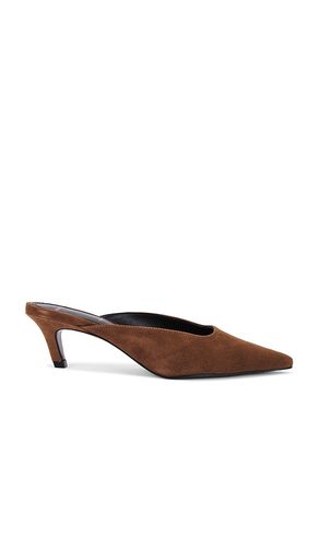 MULES LOGAN 50 in . Size 6.5, 7, 7.5, 8, 8.5, 9, 9.5 - BLACK SUEDE STUDIO - Modalova