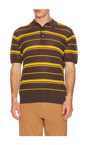 Mesh Polo Stripe en . Taille L. Also en M, XL - Beams Plus - Modalova