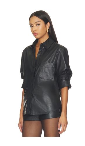 CHEMISE EN CUIR VÉGAN PIA en . Taille M. Also en S, XS - Brochu Walker - Modalova