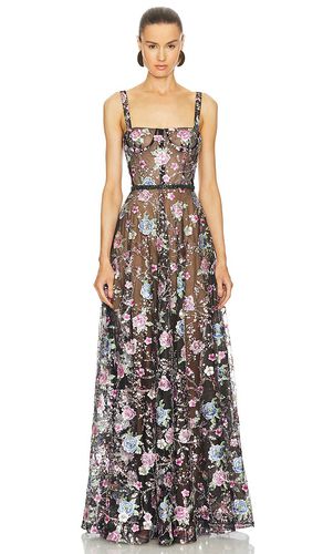 ROBE DE SOIRÉE MIDNIGHT EMBROIDERED FLORAL MULTI in . Size L - Bronx and Banco - Modalova