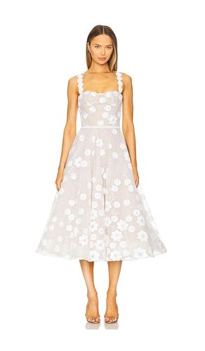 Mademoiselle Embroidered Floral Sequin Midi Dress en . Taille L. Also en M, S, XL, XS - Bronx and Banco - Modalova
