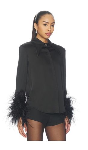 Button Down Blouse With Feather Cuffs en . Taille XS. Also en S, M, L, XL - Bronx Banco - Modalova