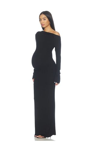 ROBE MAXI À MANCHES LONGUES SOFT RIB DRAPED MAXI en . Taille M. Also en S - BUMPSUIT - Modalova