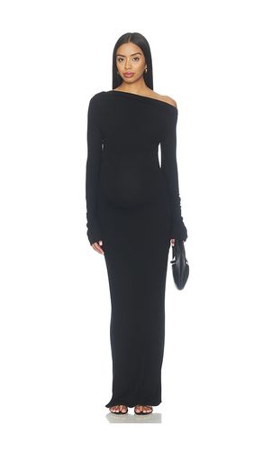 ROBE MAXI À MANCHES LONGUES SOFT RIB DRAPED MAXI en . Taille M. Also en S, XS - BUMPSUIT - Modalova