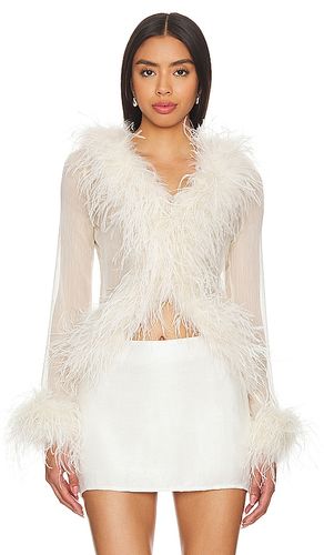 Gigi Feather Blouse en . Taille L. Also en M, S, XS - Bubish - Modalova