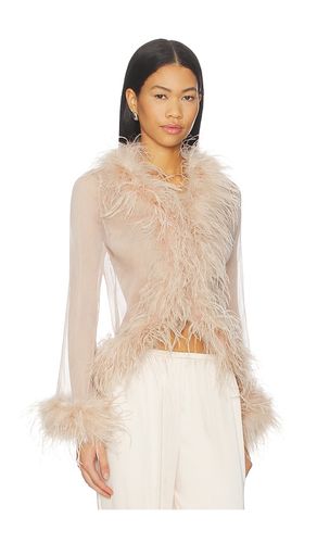 Gigi Sheer Feather Blouse en . Taille M. Also en - Bubish - Modalova