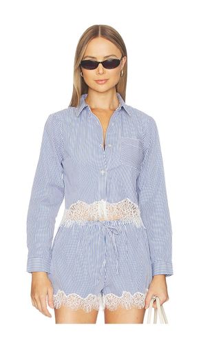 Luisa Cropped Button Down Top en . Taille XXS. Also en XS - CAMI NYC - Modalova