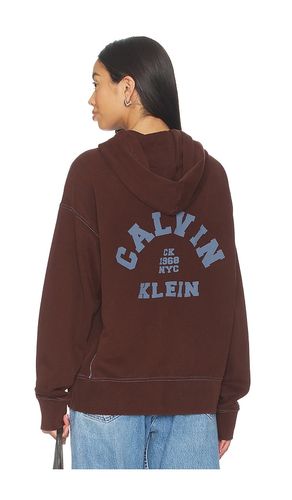 SWEAT À CAPUCHE WASHED en . Taille S. Also en M - Calvin Klein - Modalova