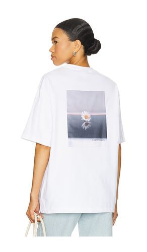 T-SHIRT FLOWER en . Taille L. Also en M, S, XL/1X - Calvin Klein - Modalova