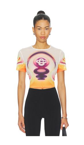 Printed Mesh Baby Tee en . Taille M. Also en XS - Casablanca - Modalova