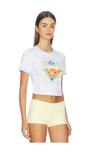 Ringer Baby Tee in ,. Size L. Also in M, XS - Casablanca - Modalova