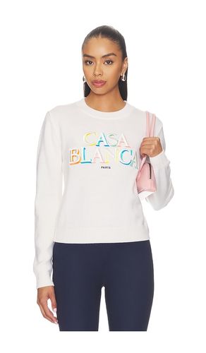 Stacked Logo Jumper en . Taille L. Also en M, S - Casablanca - Modalova