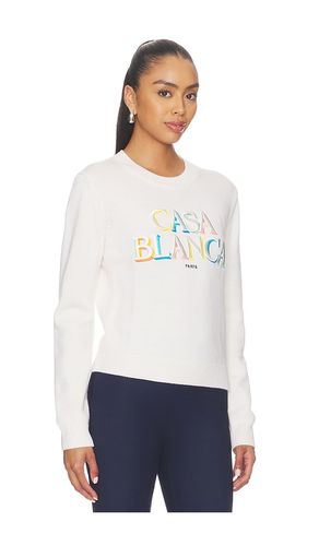 Stacked Logo Jumper en . Taille L. Also en M, S - Casablanca - Modalova