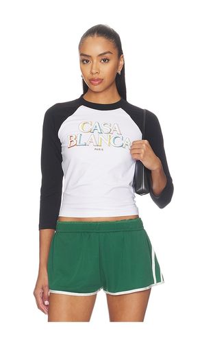 Baseball Tee in . Size L. Also in M, S, XS - Casablanca - Modalova