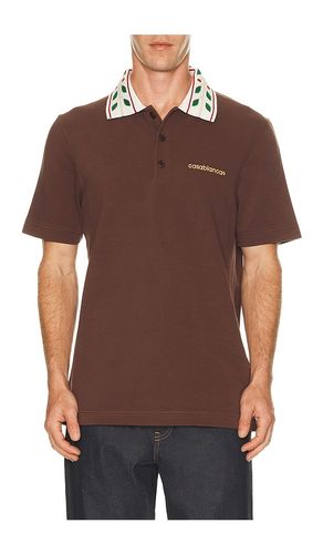Laurel Pique Polo en . Taille L. Also en XL/1X - Casablanca - Modalova