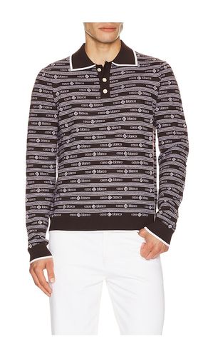 Wordmark Long Sleeve Polo en . Taille L. Also en XL/1X, XXL/2X - Casablanca - Modalova