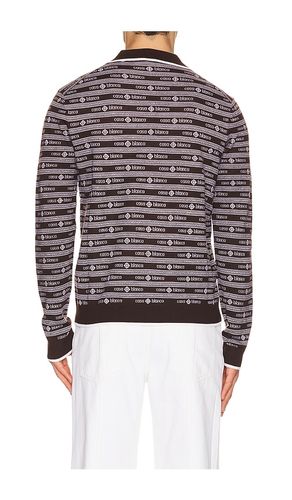 Wordmark Long Sleeve Polo en . Taille S. Also en L, XXL/2X - Casablanca - Modalova